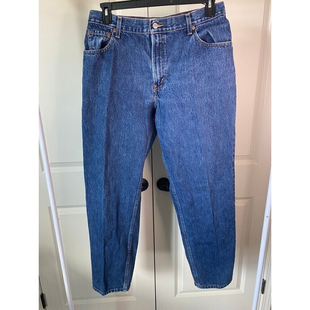 Levi’s 550 Relaxed Fit Tapered vintage jeans 2005 100% cotton - Picture 1 of 8